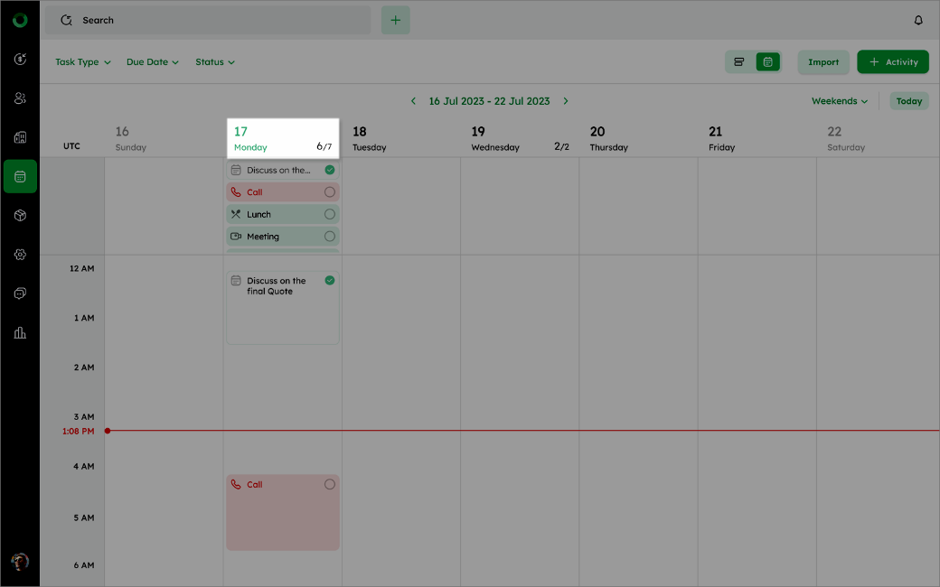 A screenshot of a calendarDescription automatically generated
