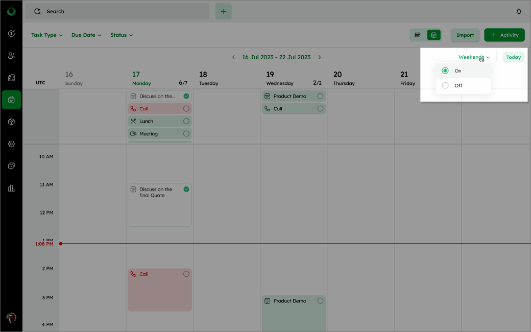 A screenshot of a calendarDescription automatically generated