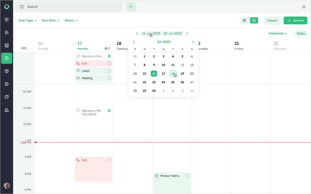 A screenshot of a calendarDescription automatically generated