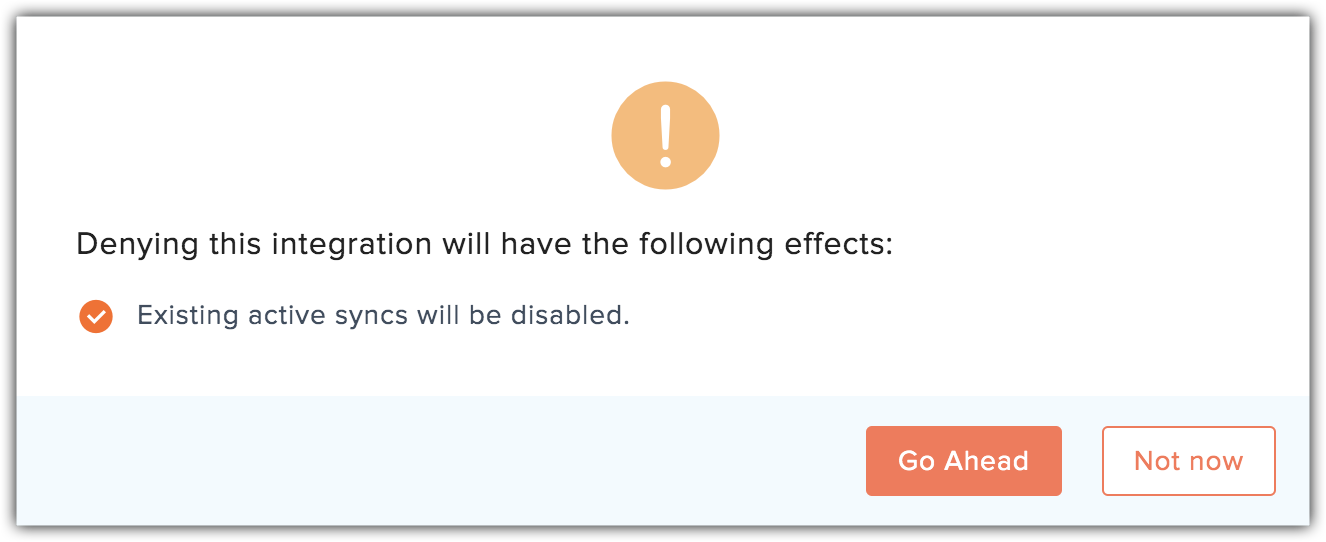 creator deny popup