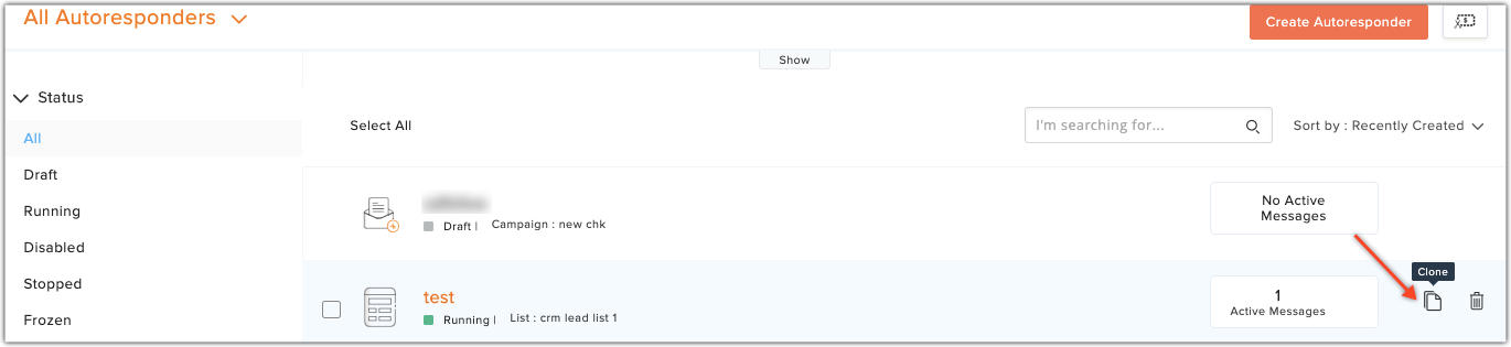 clone autoresponder