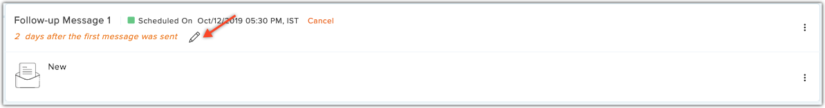 Edit autoresponder