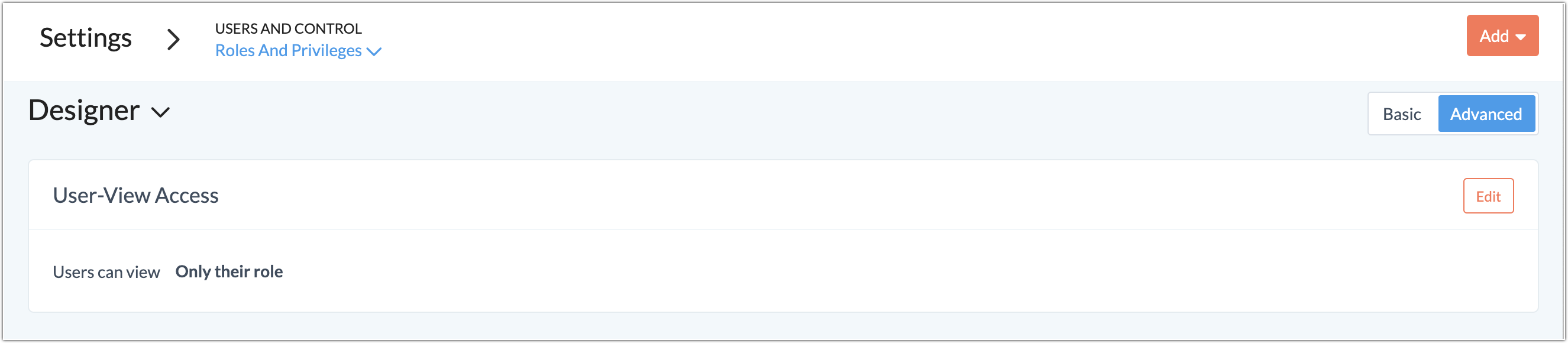 advanced tab