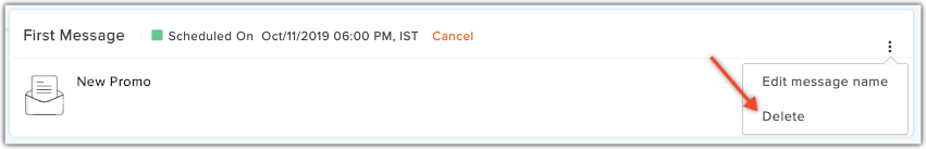 Delete autoresponder