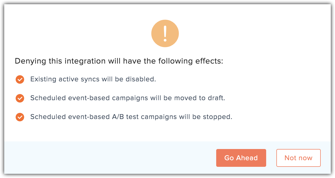 deny popup