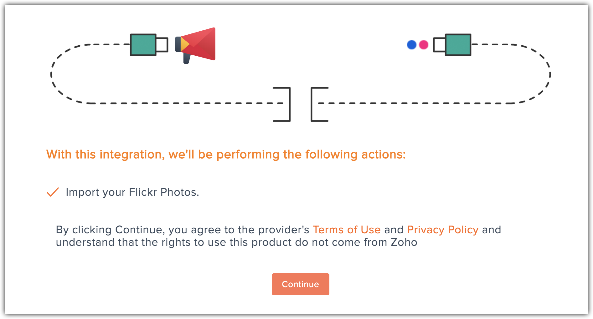 Flickr GDPR popup