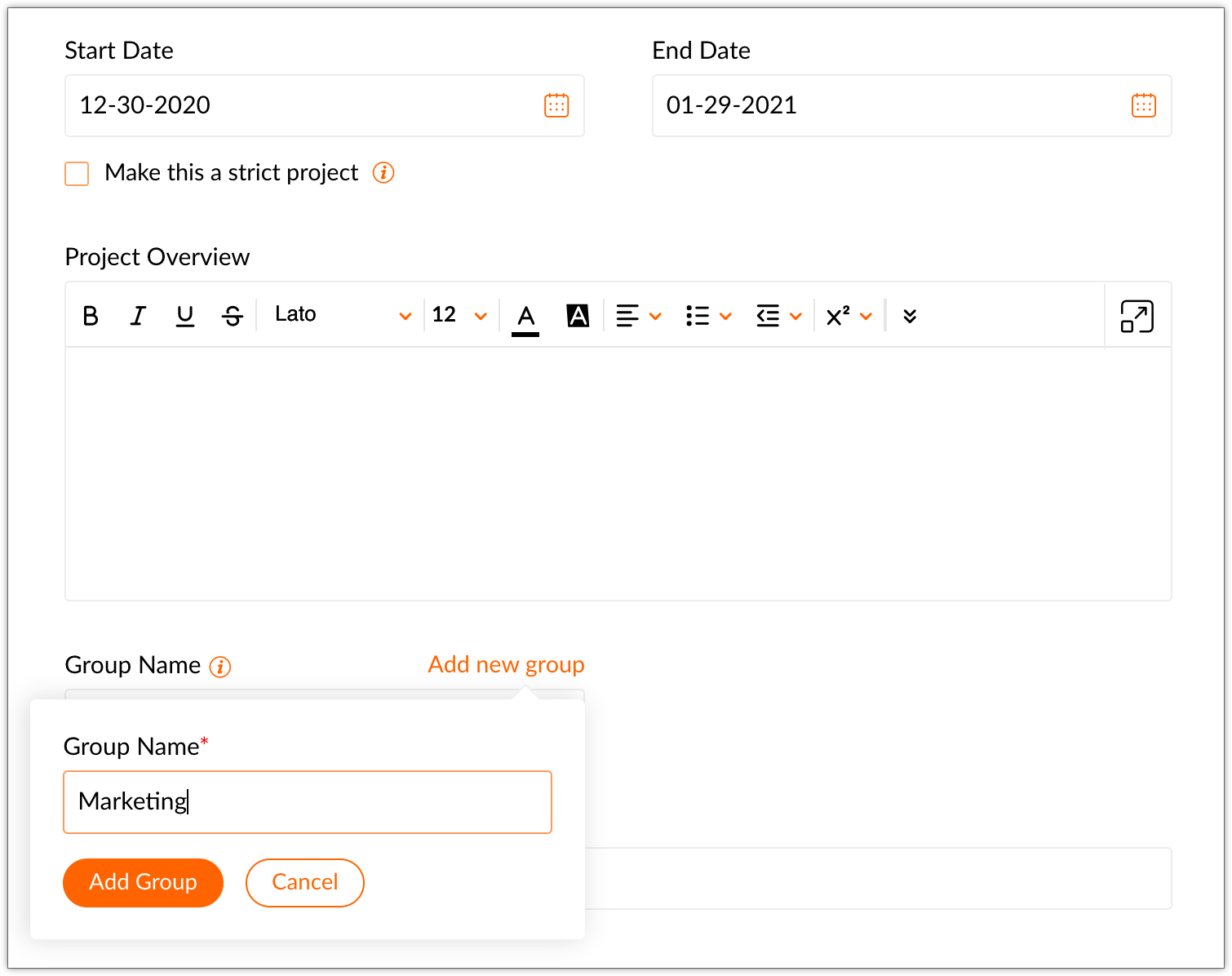 Project Groups | Online Help | Zoho BugTracker