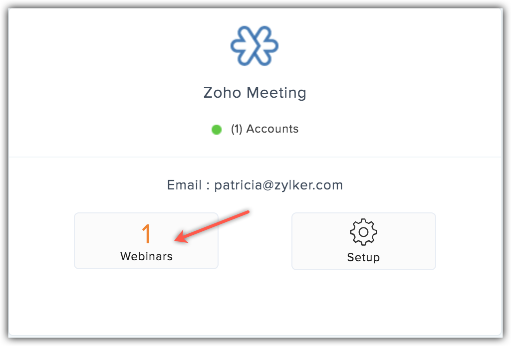 Webセミナーの表示