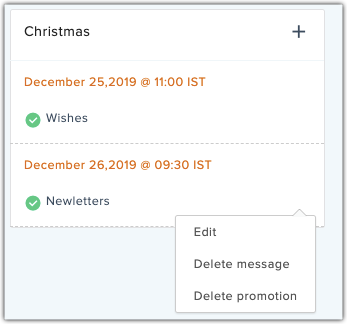 Delete autoresponder