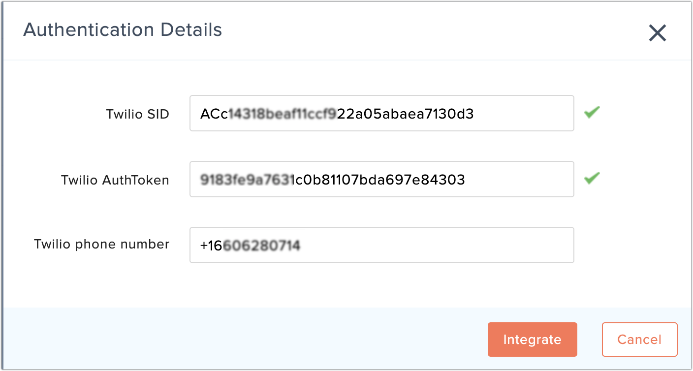 Twilio連携