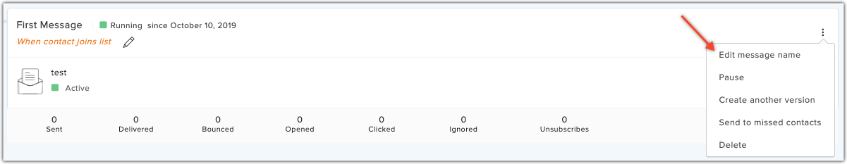 edit autoresponder