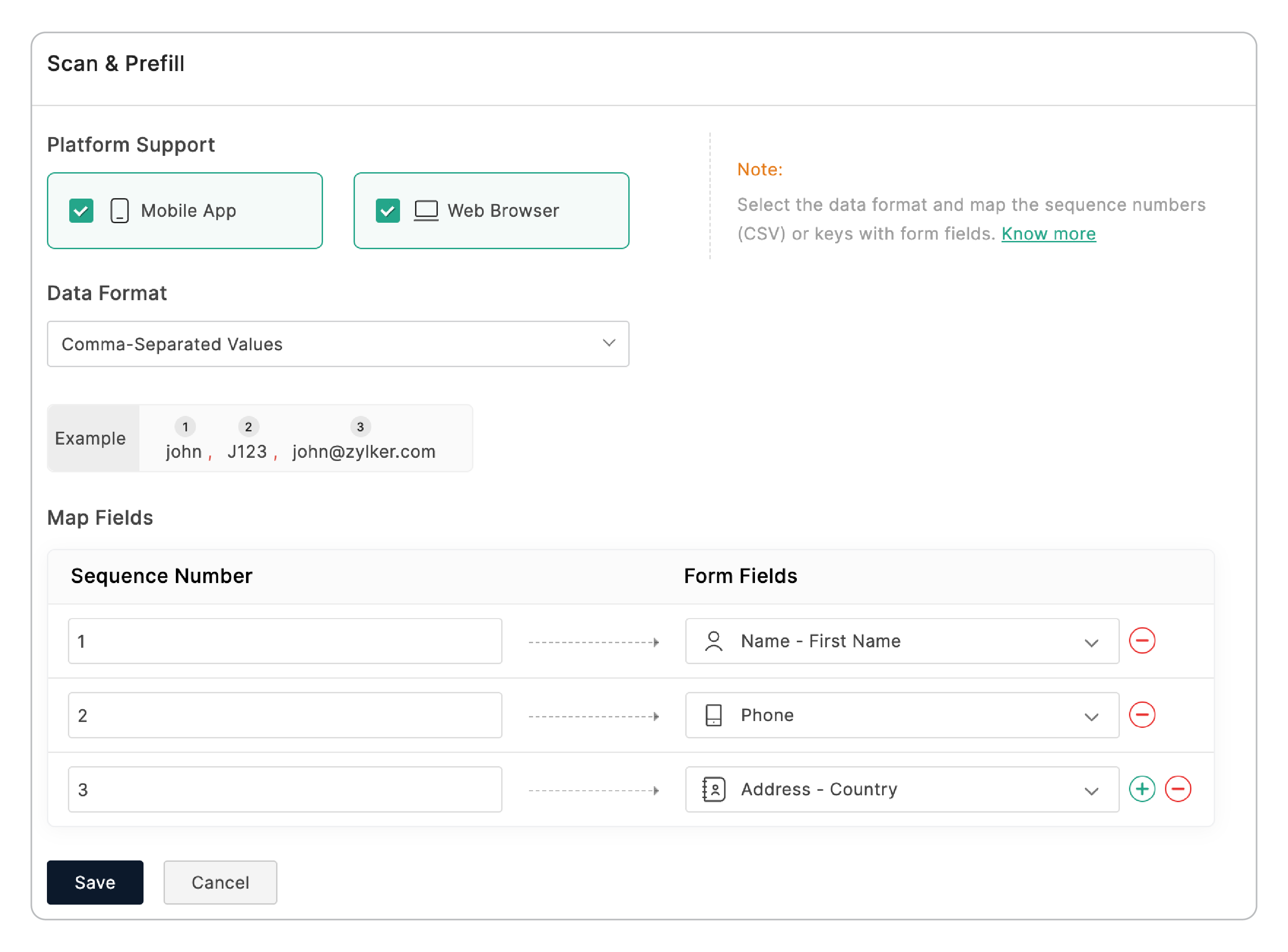 Comma-separated values