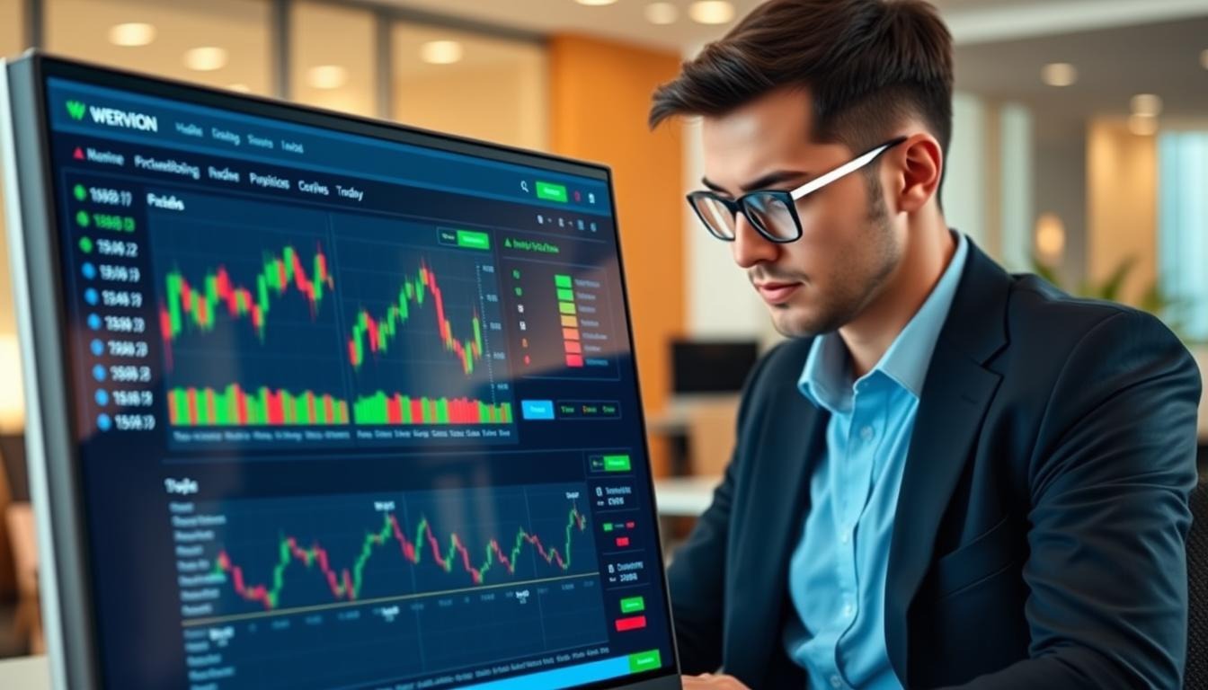 Wervion platform dashboard navigation