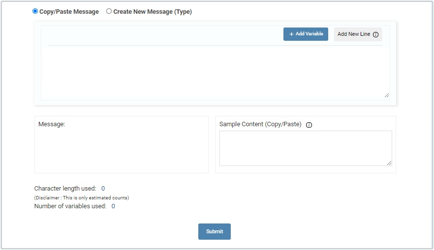 Videocon content template and sample