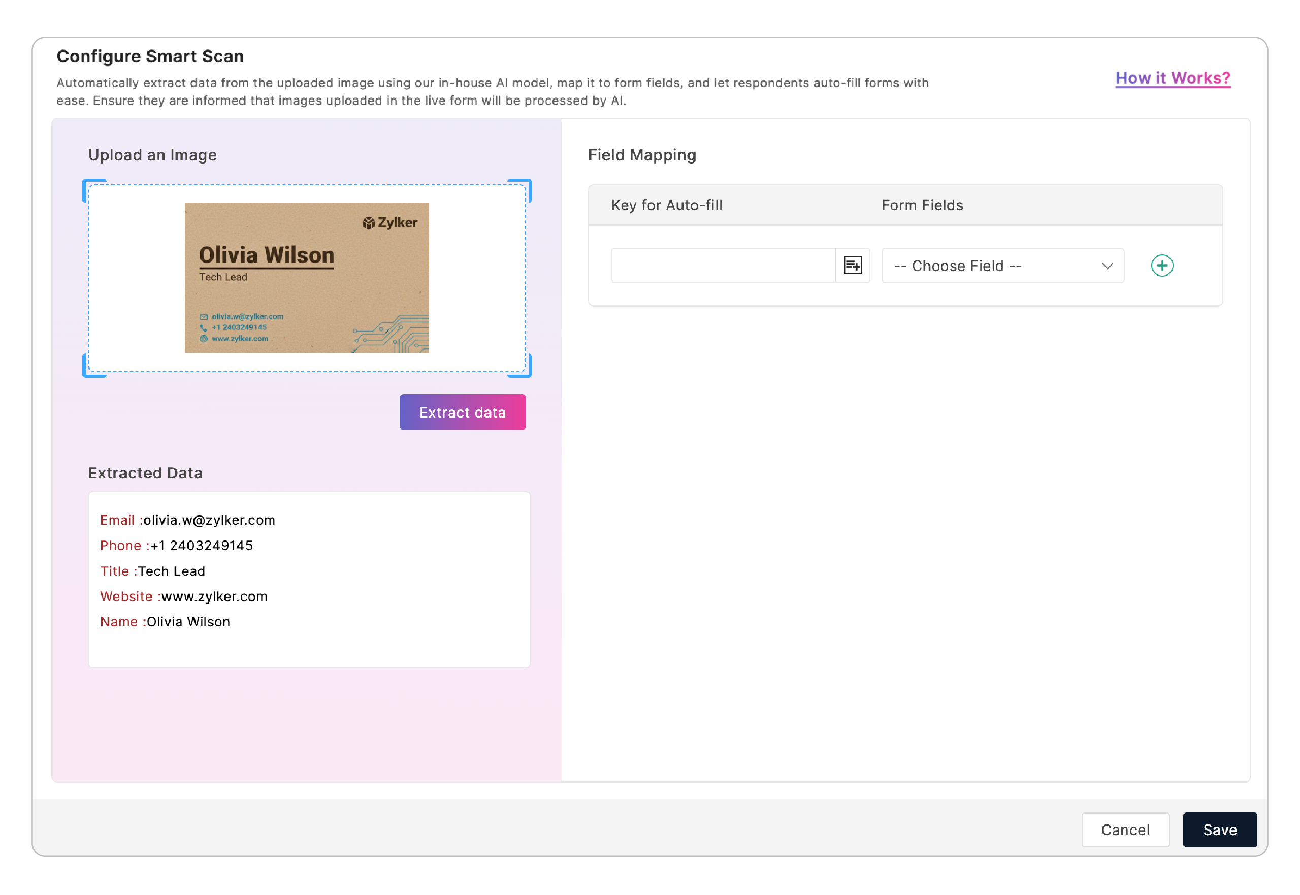 Extract Data from Image