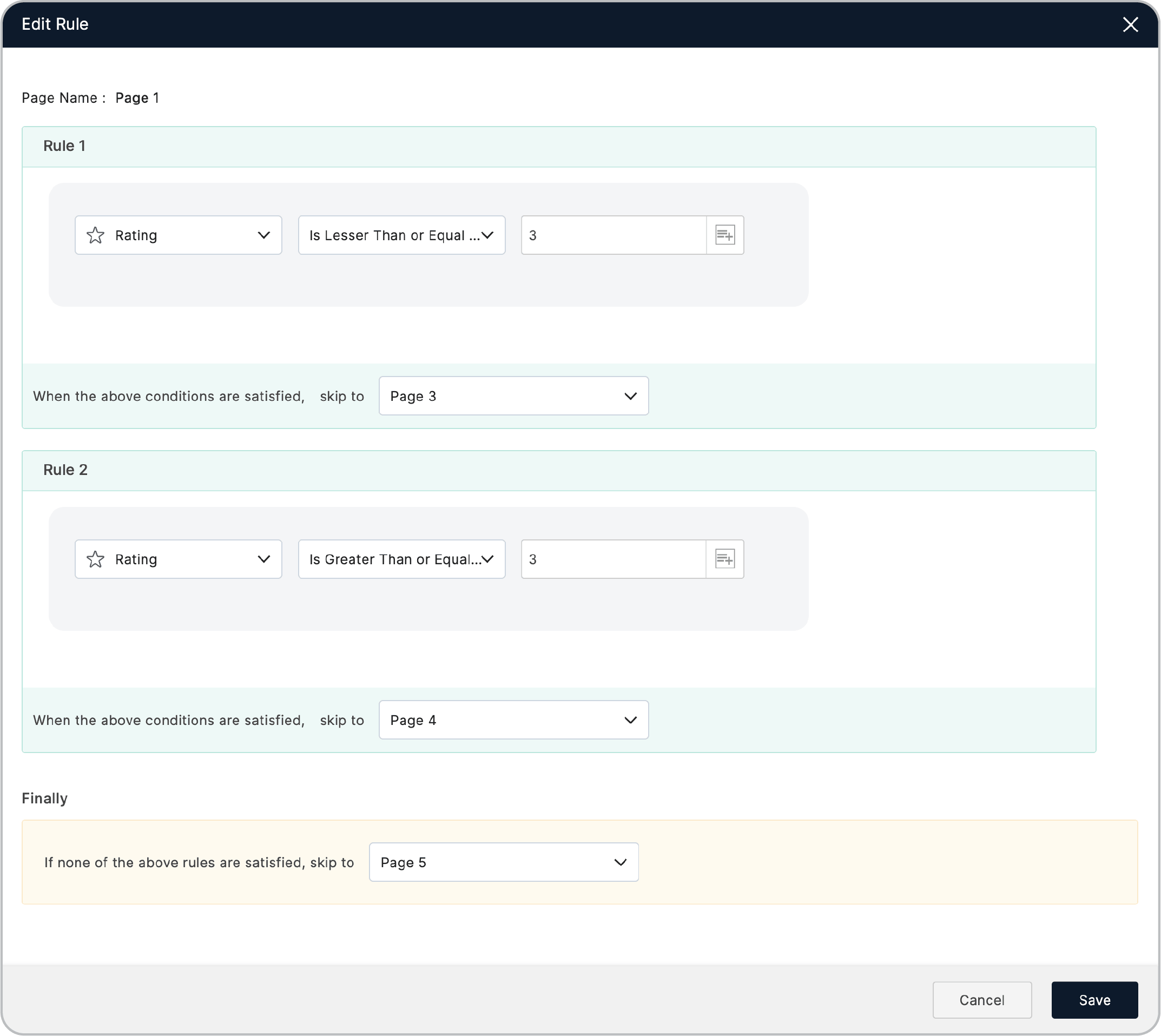 Handling Conflicting Rules