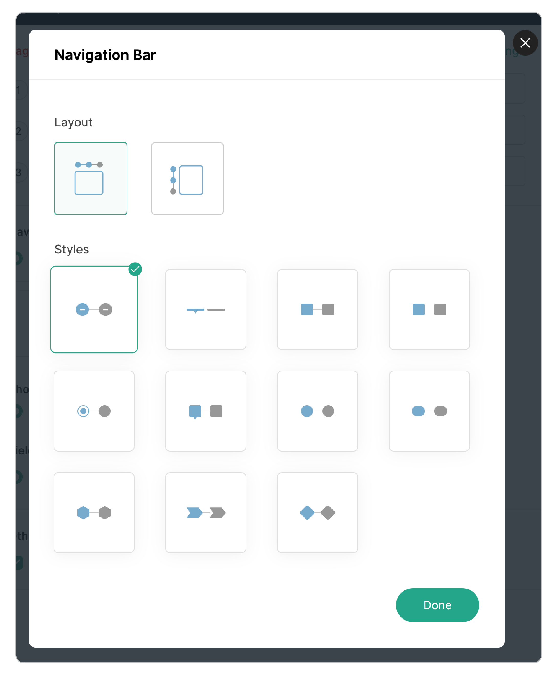 Navigation Bar Styles