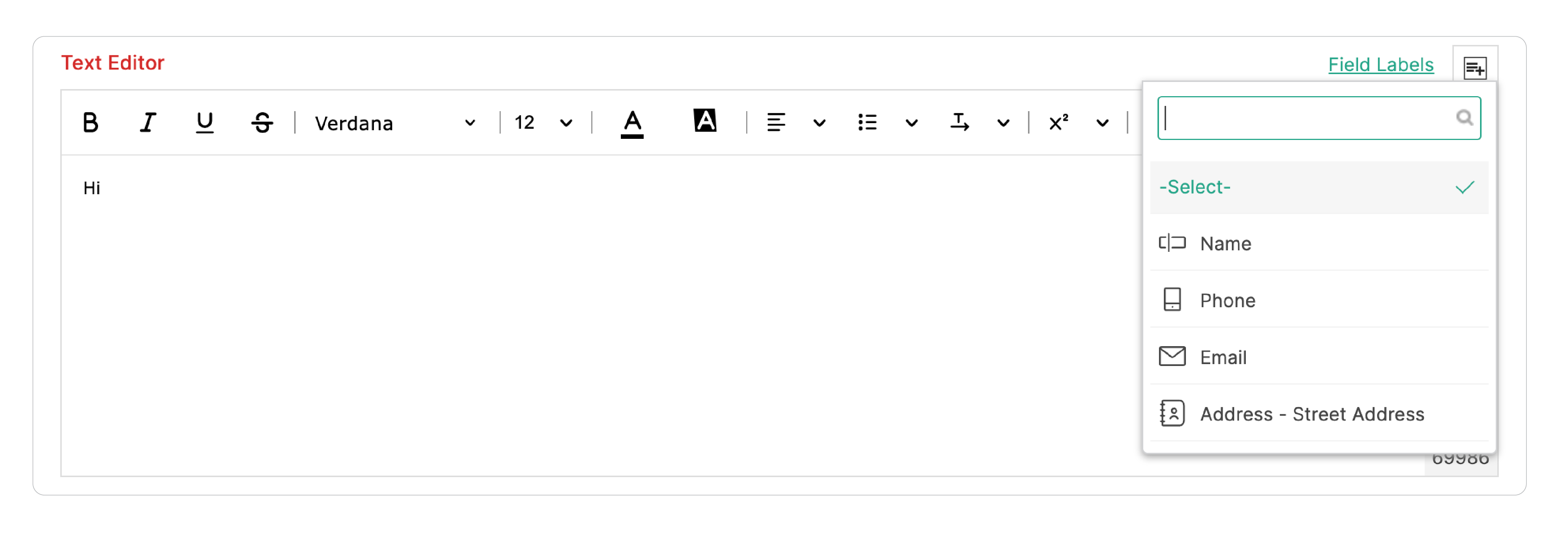 Click the merge icon