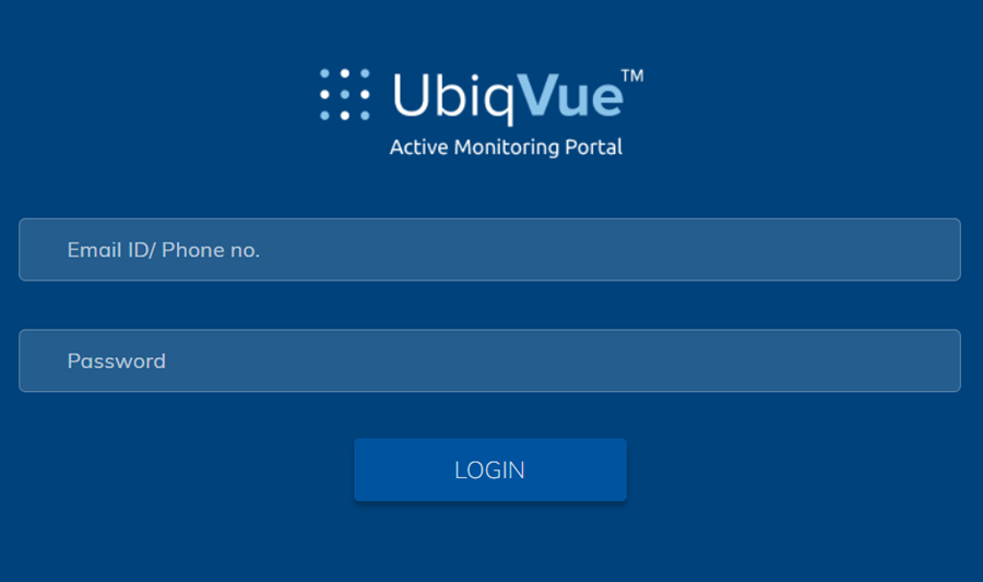 Login Credentials - (Screenshot)