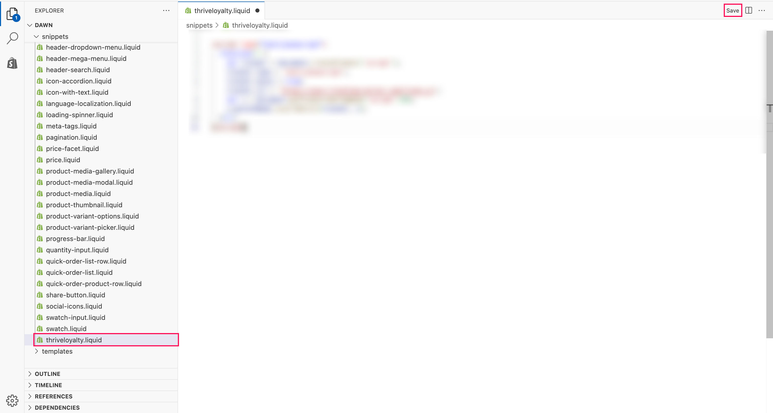 Paste tracking script
