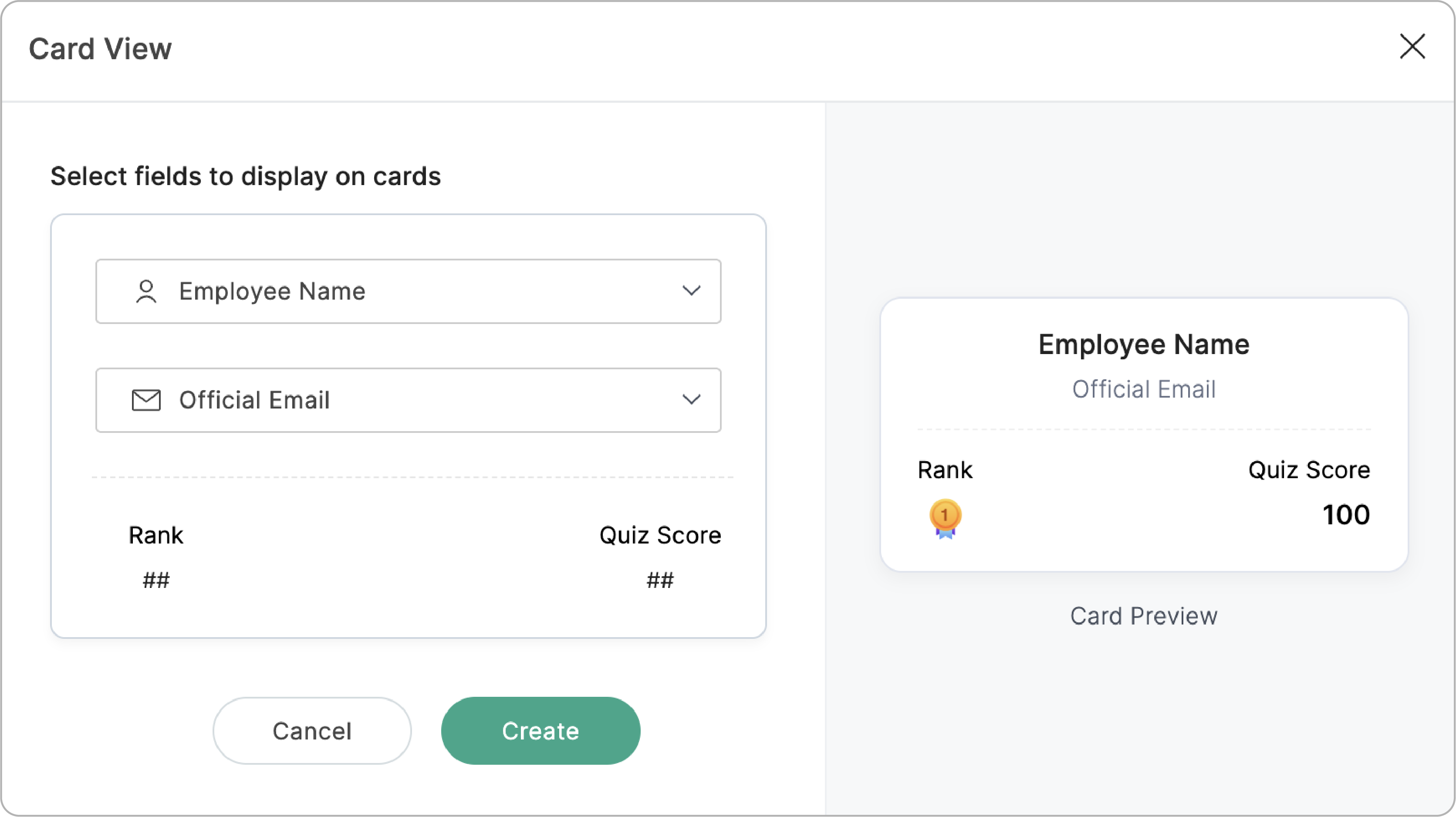 Card View