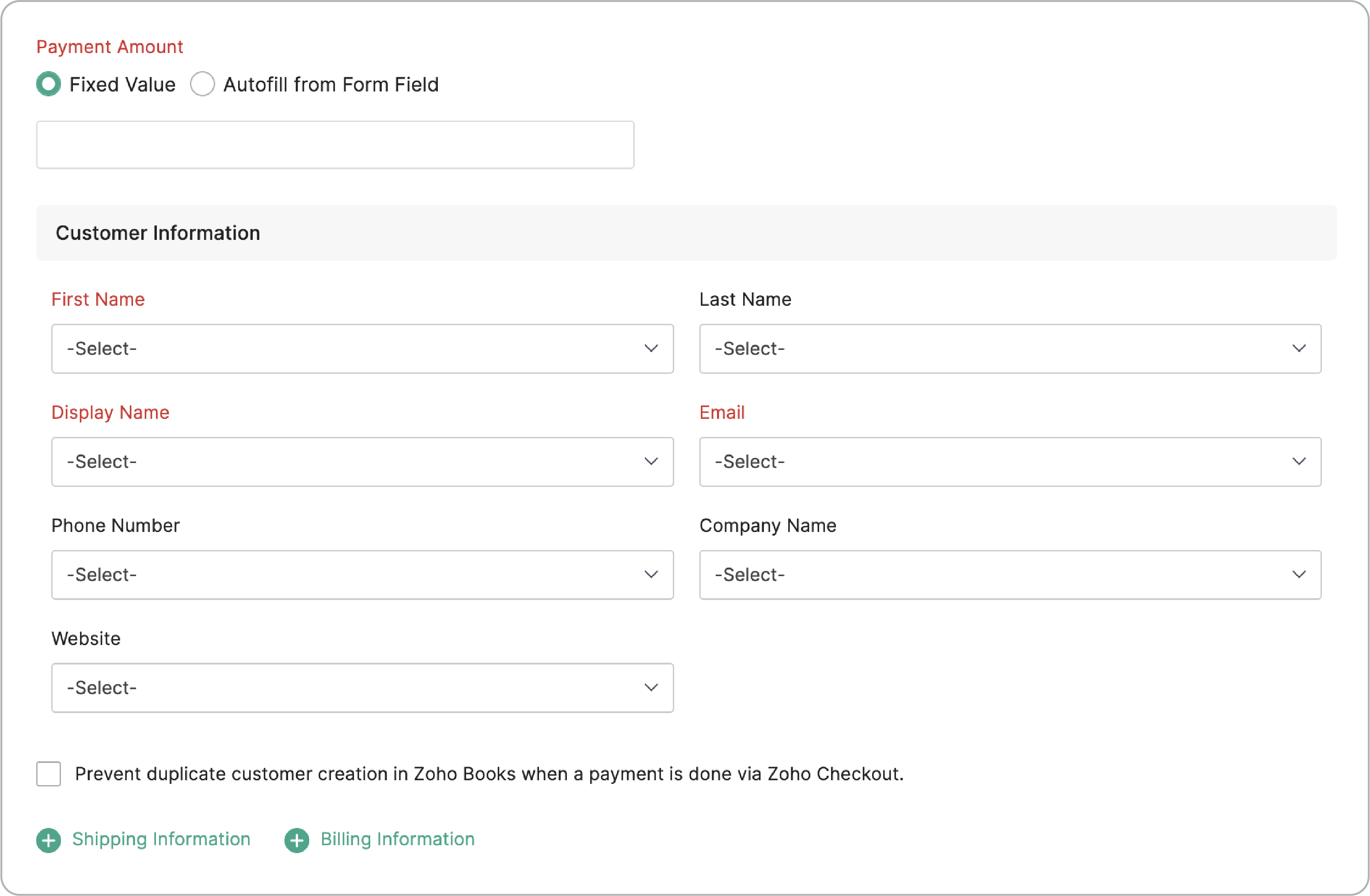 Customer Information