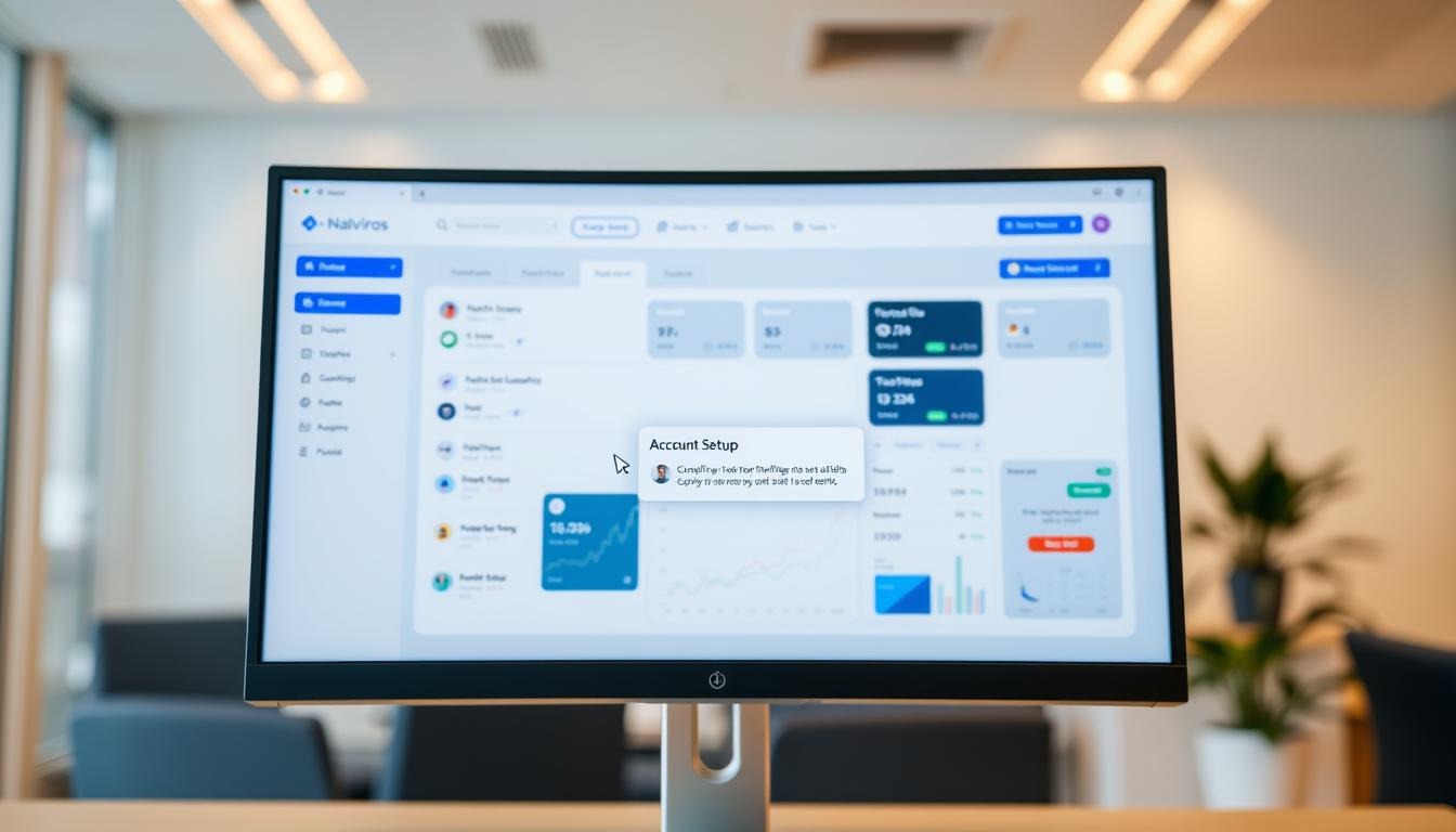 Nalviros account setup