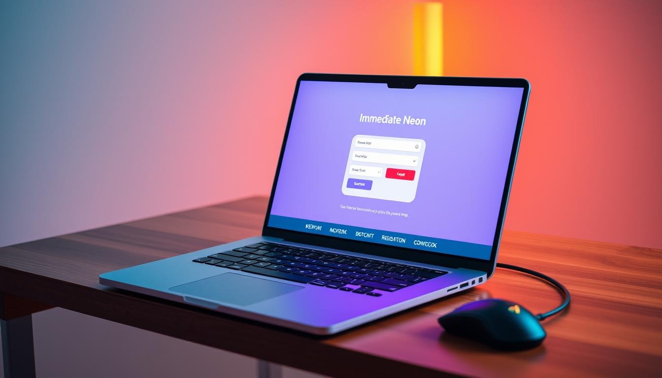 Immediate Neon registrazione