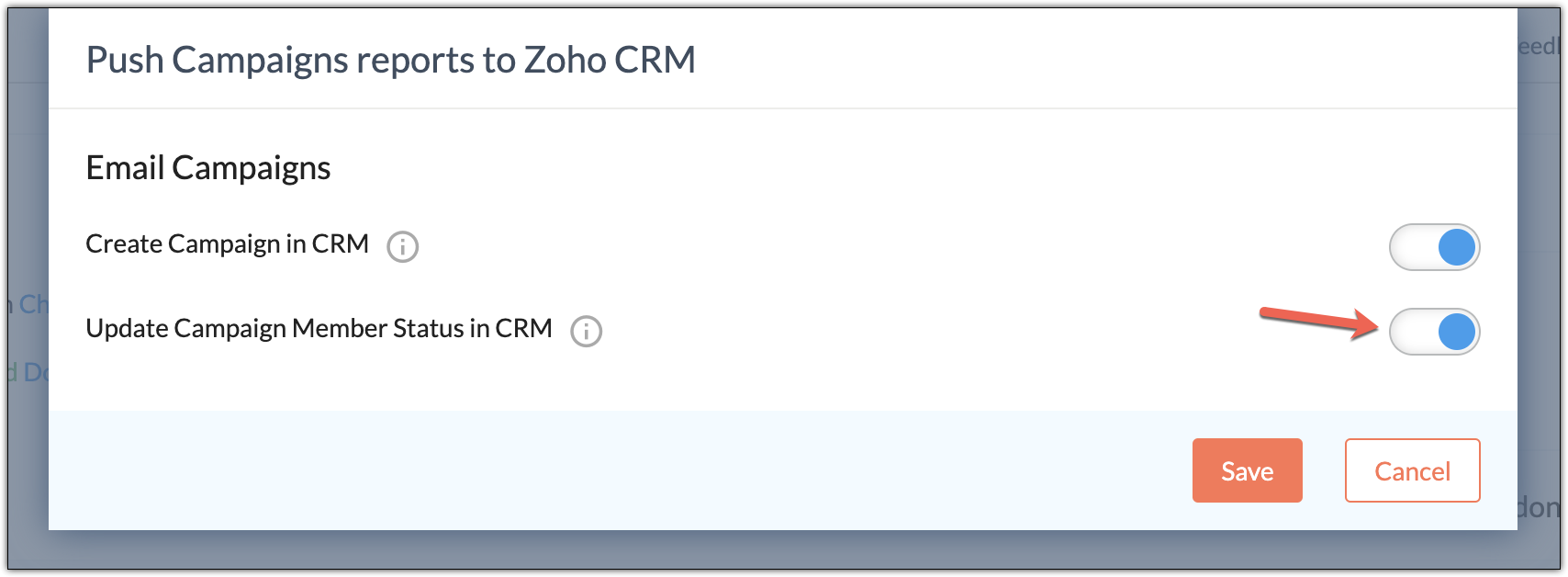 Update Campaign Member Status in CRM