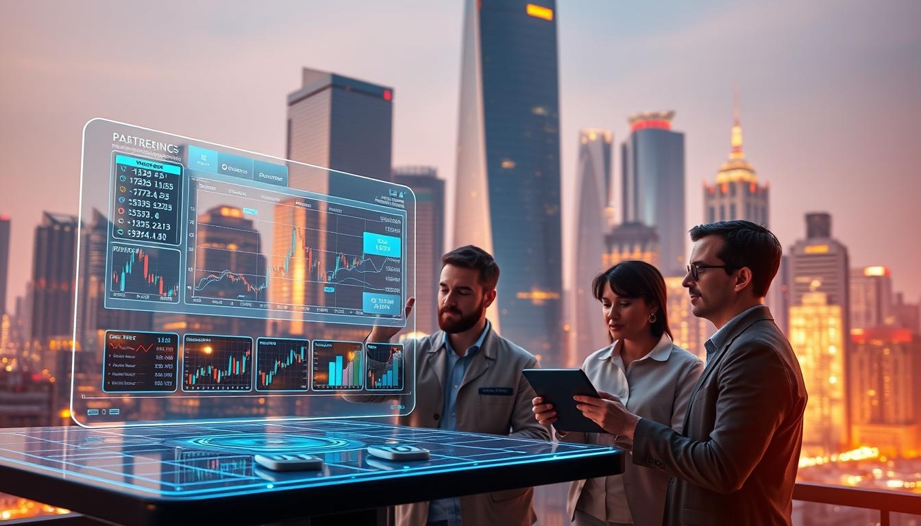 Plateforme de trading numérique