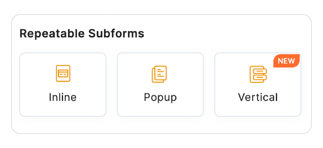 Repeatable Subforms