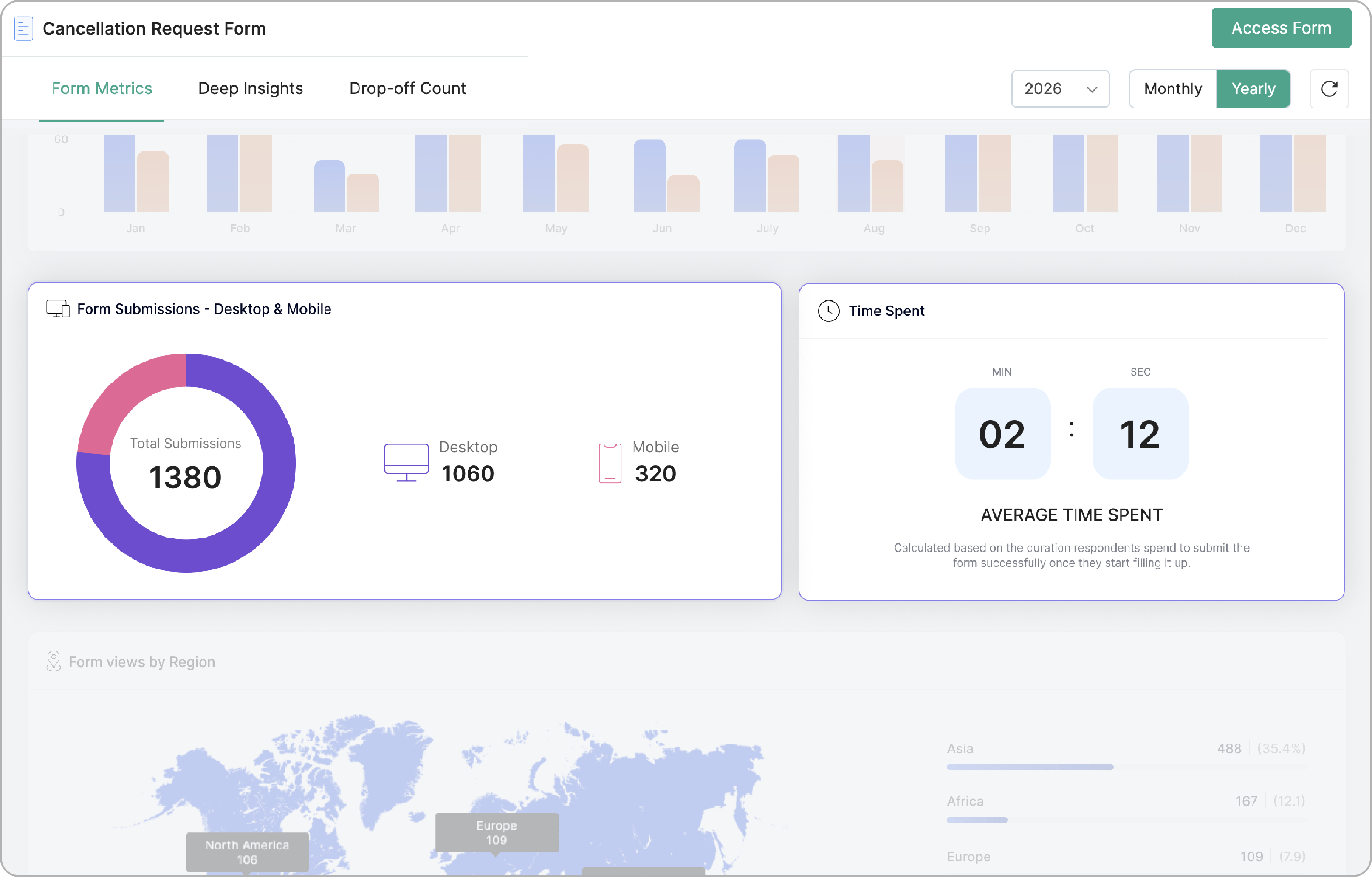 Desktop and mobile device stats
