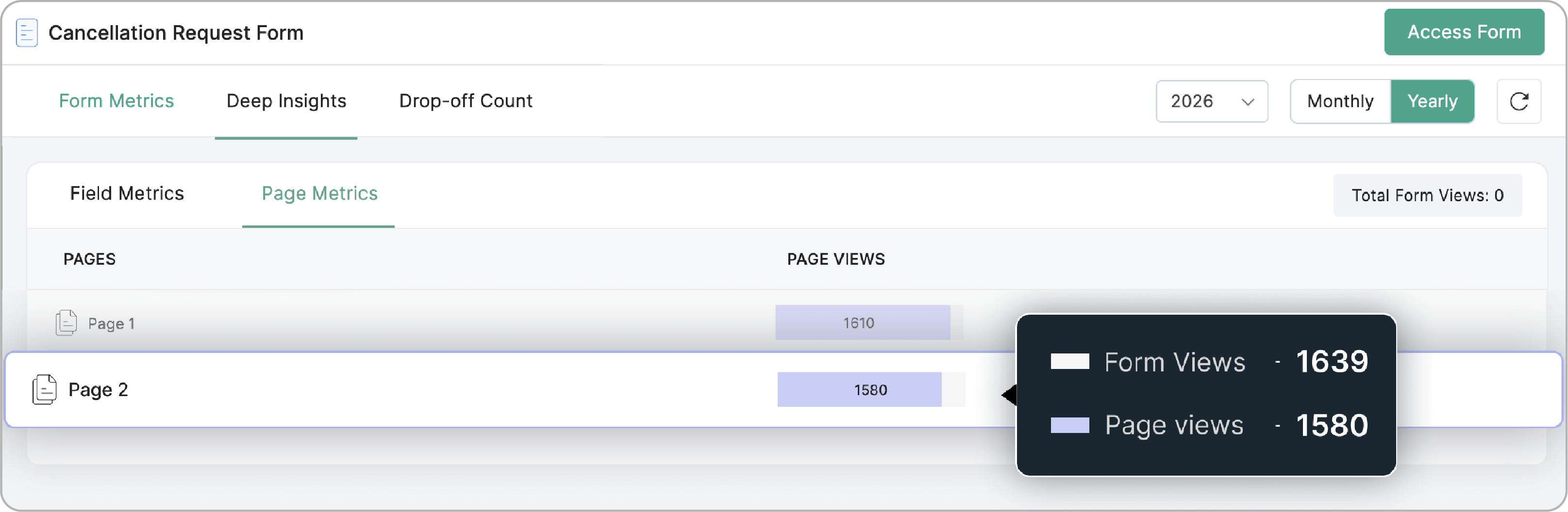 Page Metrics