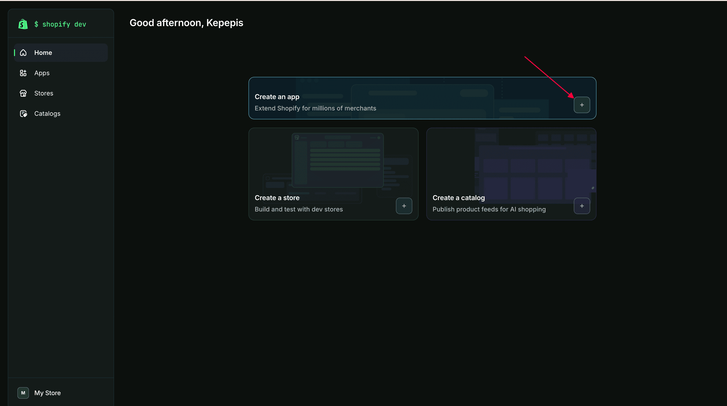 Create an app