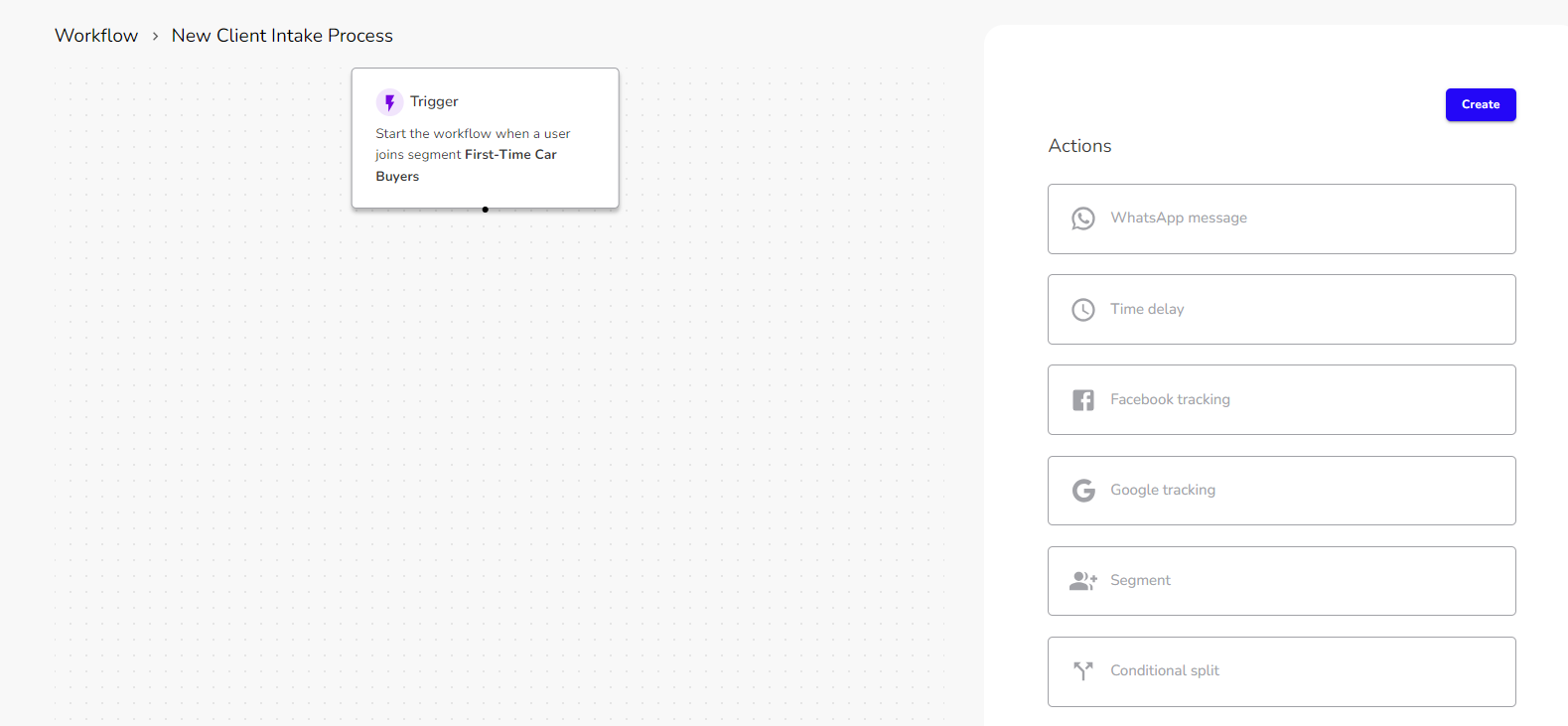 Creating Workflows in Fivegrid