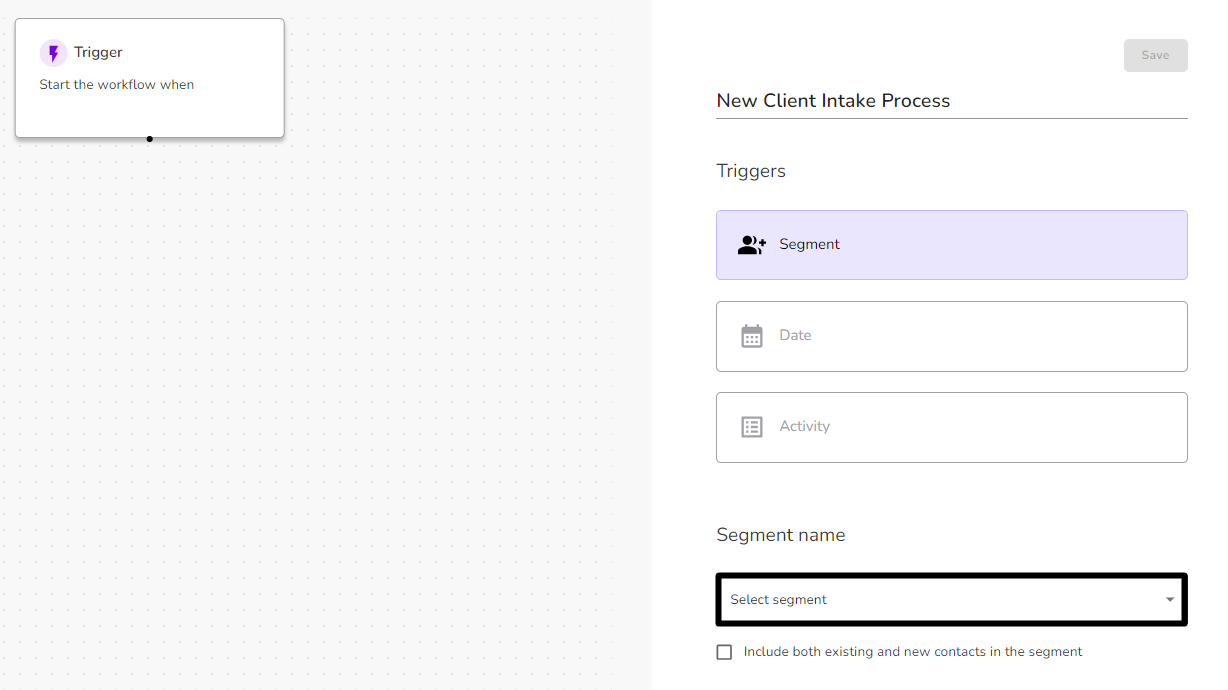 Creating Workflows in Fivegrid