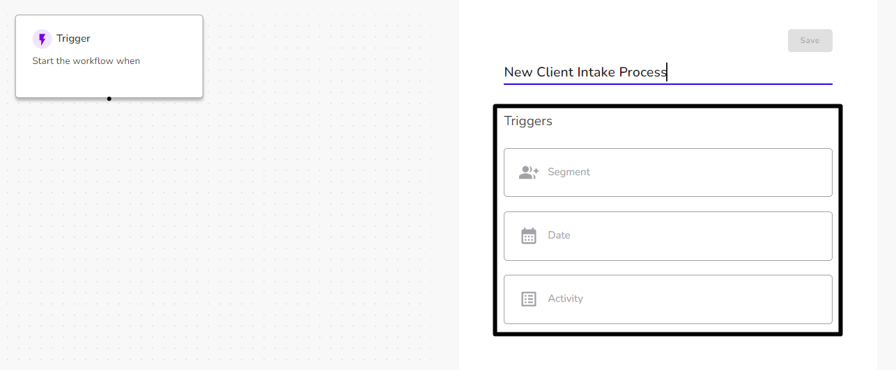 Creating Workflows in Fivegrid