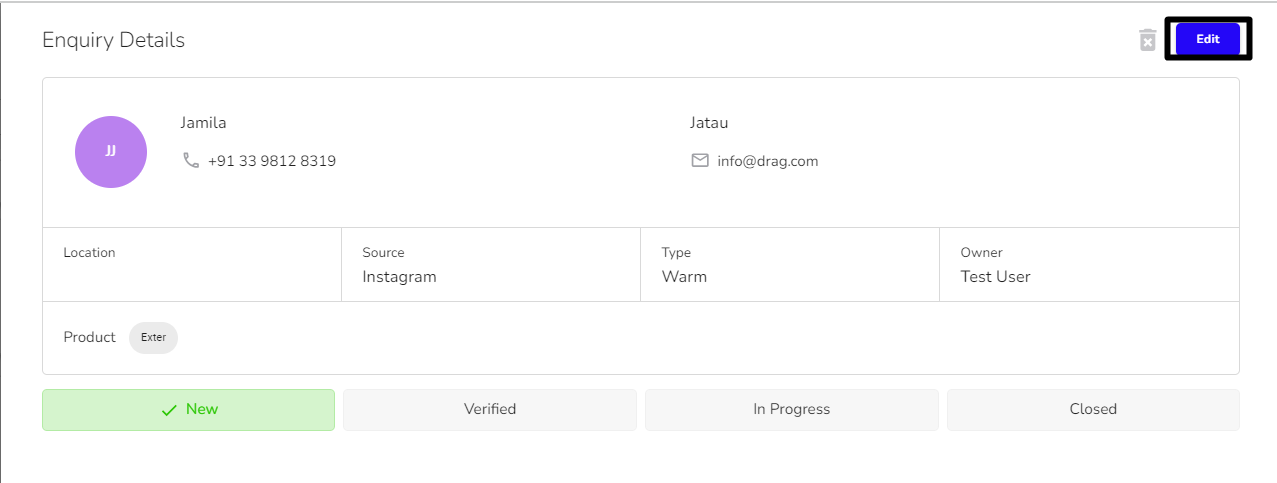 Managing Leads in Fivegrid