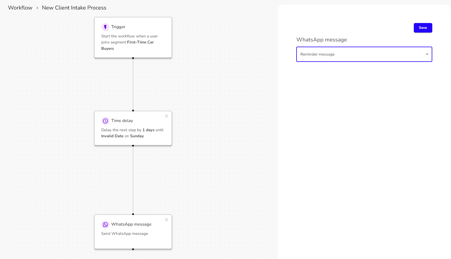 Creating Workflows in Fivegrid