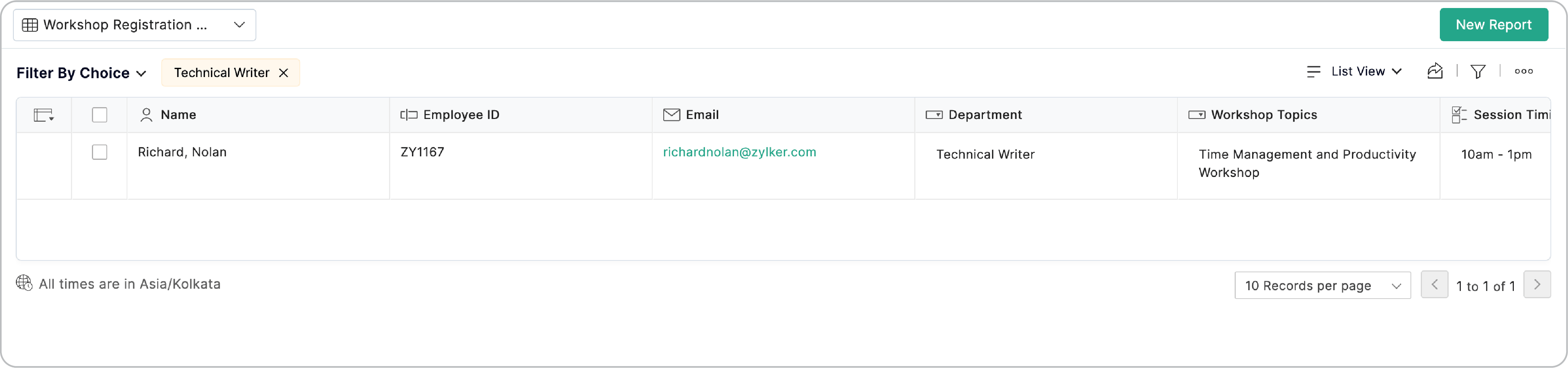 apply custom filters