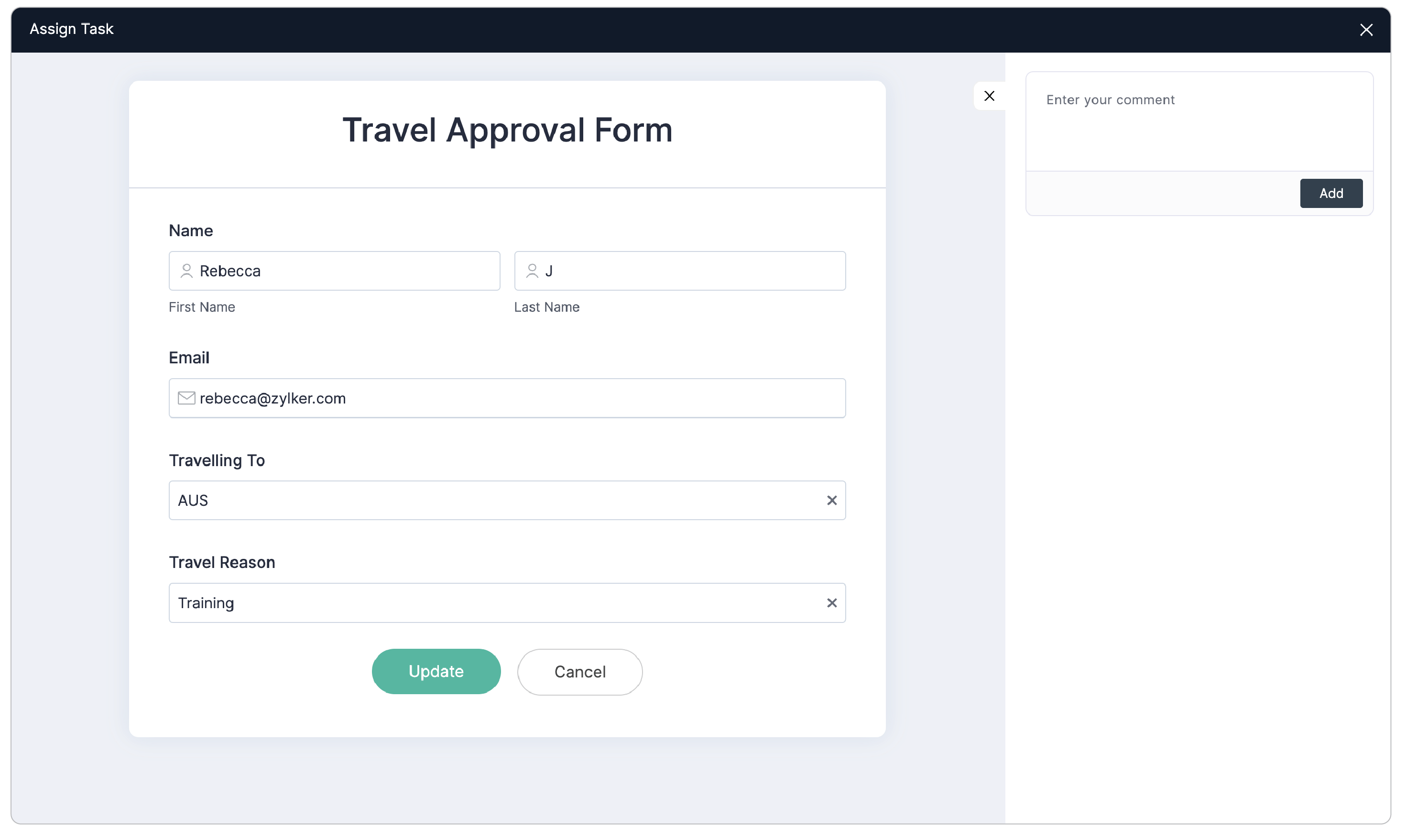 Accessing the Assigned Tasks