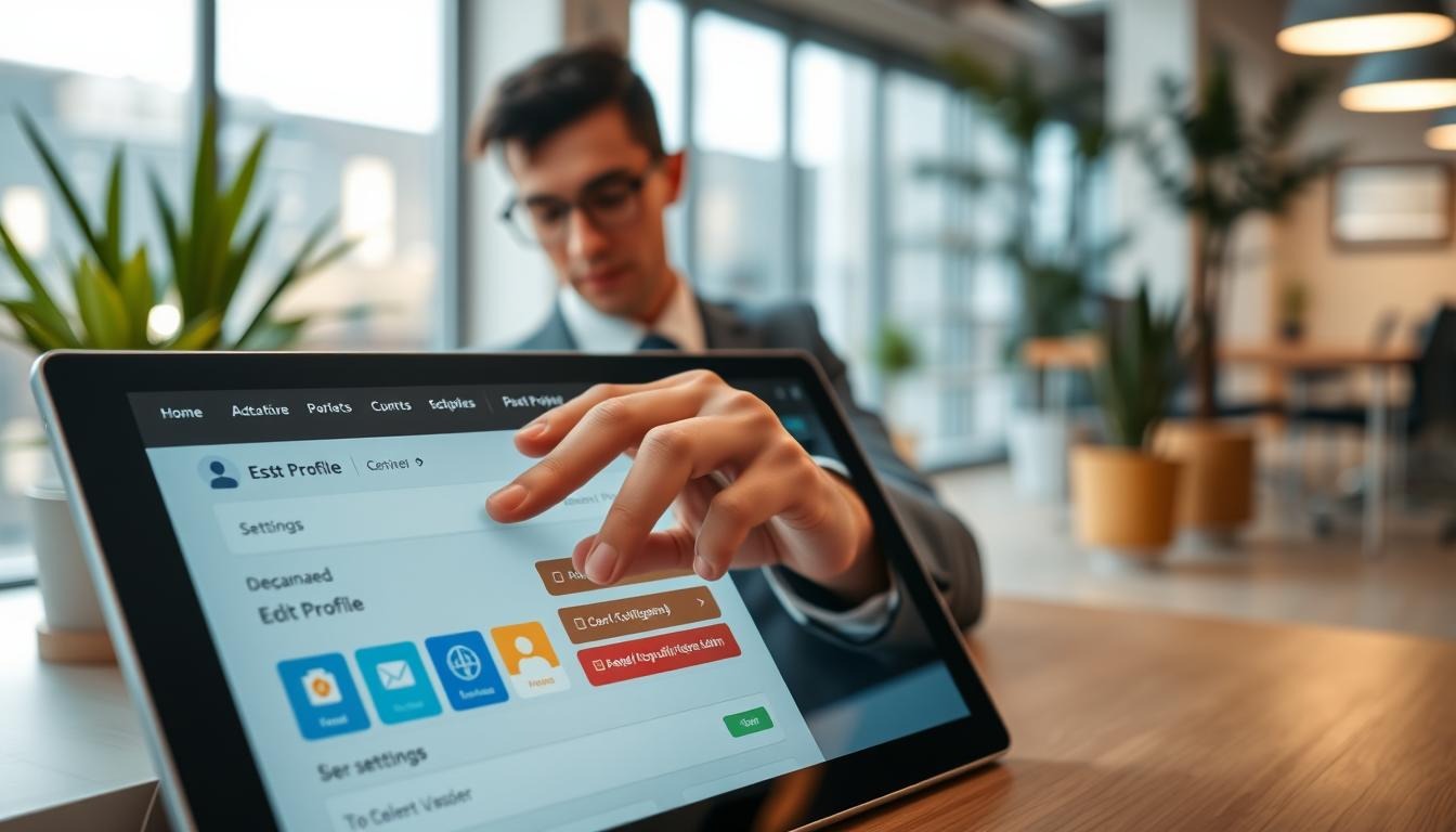 configurazione profilo utente