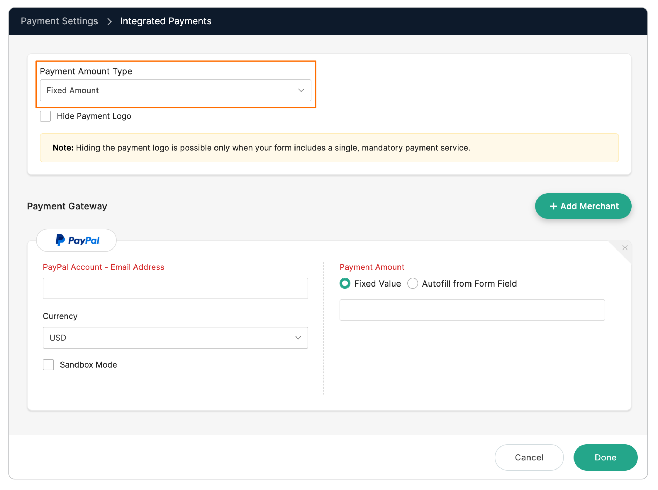 To get a fixed amount of payment