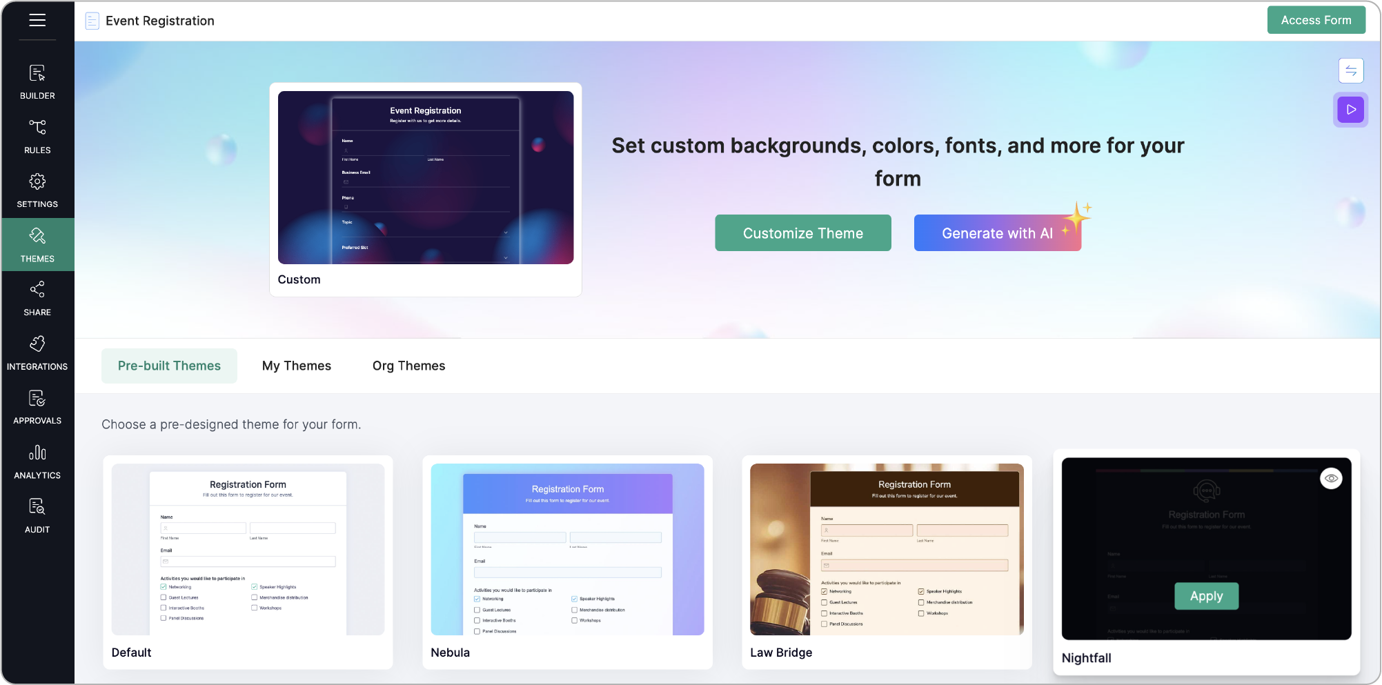 Generate with AI