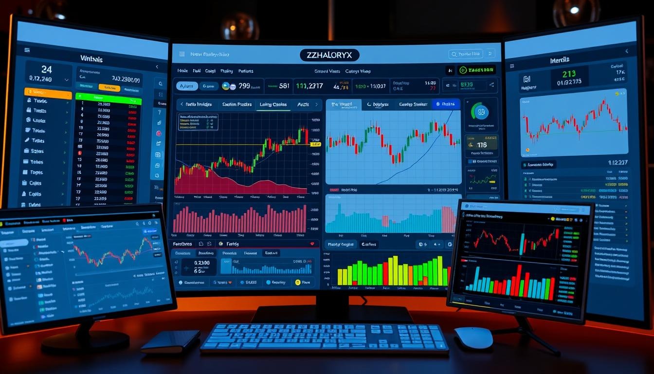 Zahloryx Benutzeroberfläche