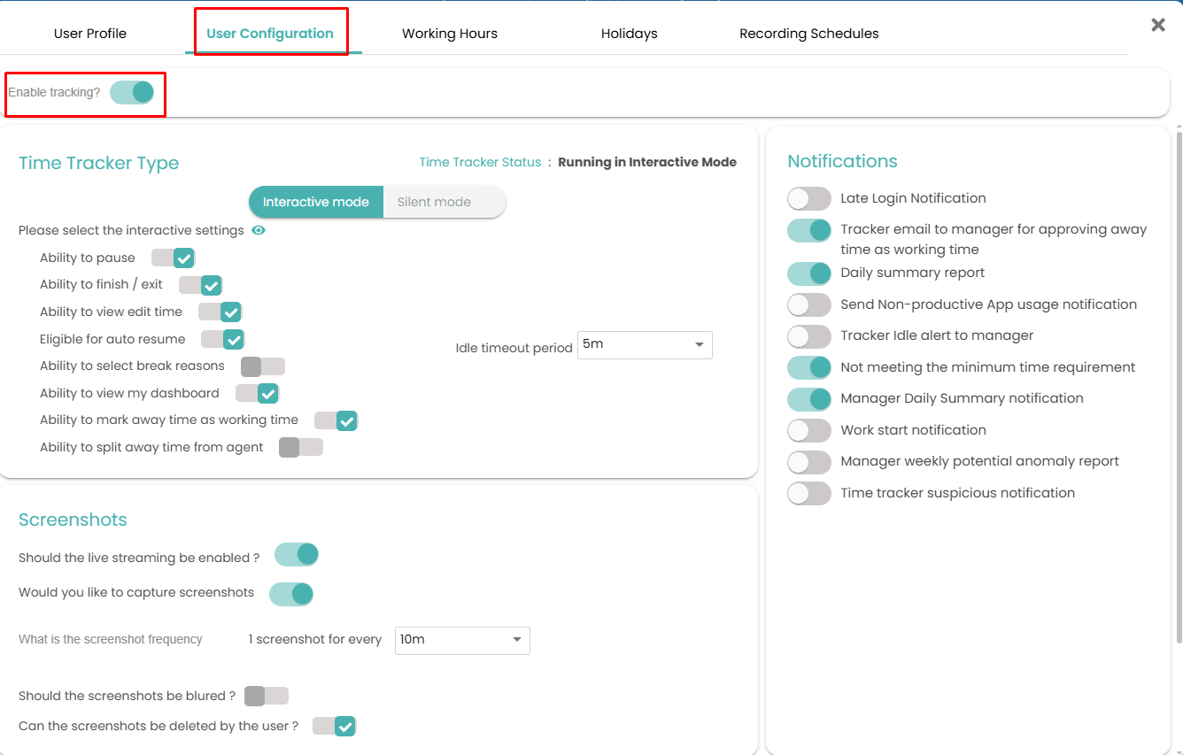 How to configure the permissions?