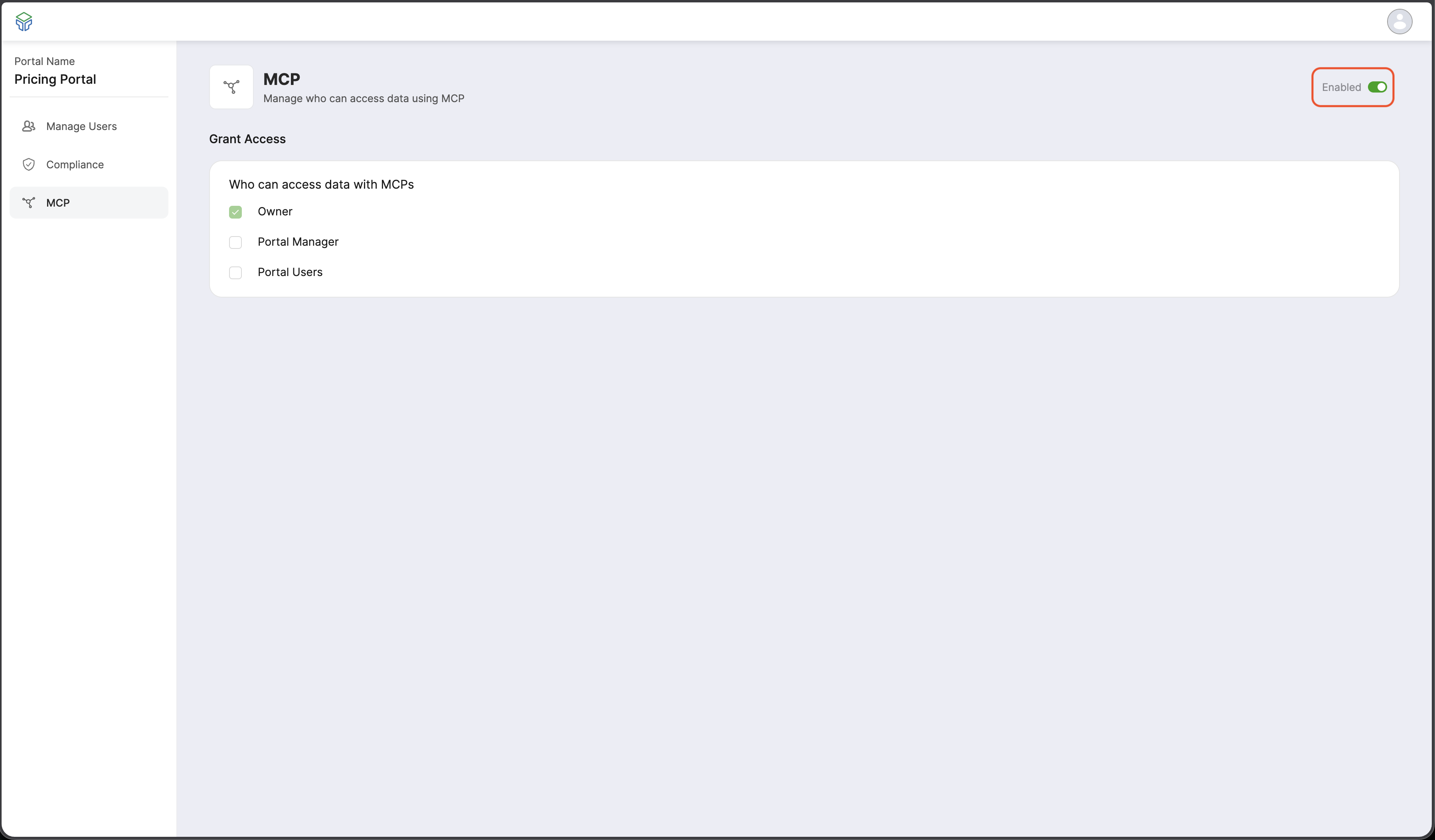 Zoho Tables MCP Enable