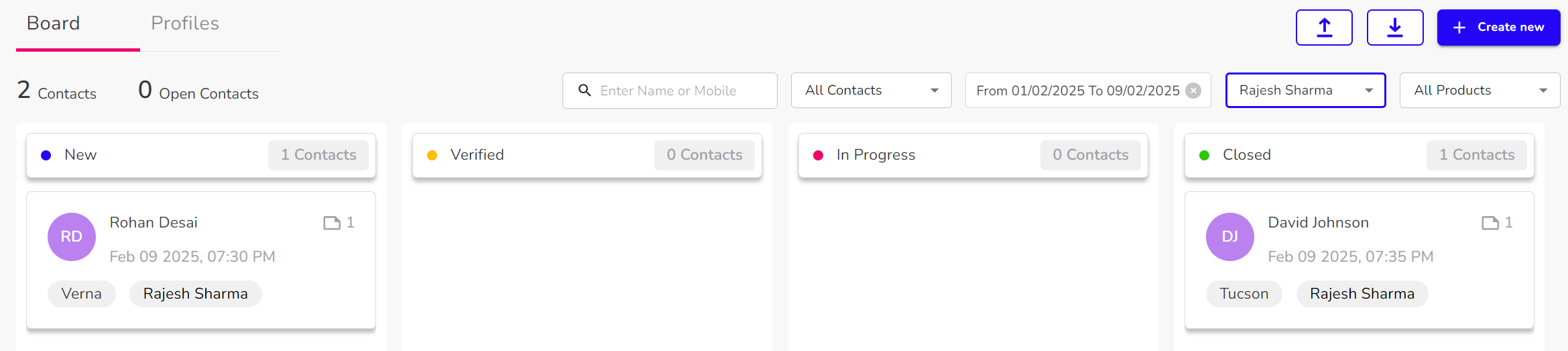 Apply Filters in Fivegrid
