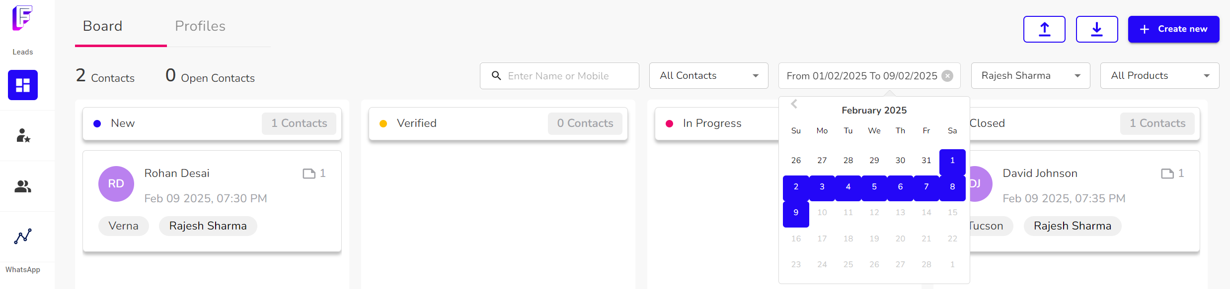 Apply Filters in Fivegrid