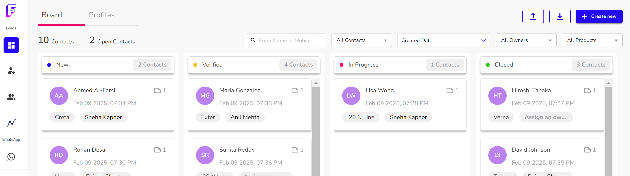 Apply Filters in Fivegrid